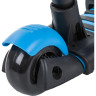 Кикборд NOVATRACK DISCO-KIDS SADDLE PRO голубой 120SB.DISCOKIDS.BL9
